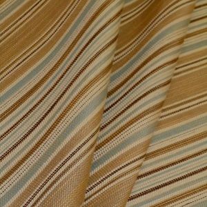 Outdoor Sunbrella Railroaded Stripe Blue Sand